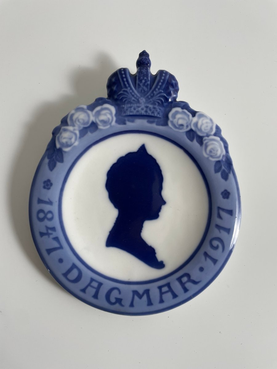 Royal Copenhagen mindeplatte 1847–1917