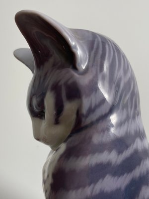 Royal Copenhagen kattefigur i porcelæn nr. 055