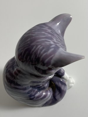 Royal Copenhagen kattefigur i porcelæn nr. 055