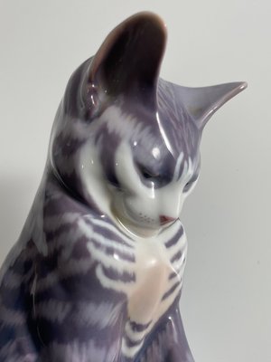 Royal Copenhagen kattefigur i porcelæn nr. 055