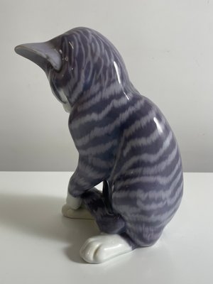 Royal Copenhagen kattefigur i porcelæn nr. 055