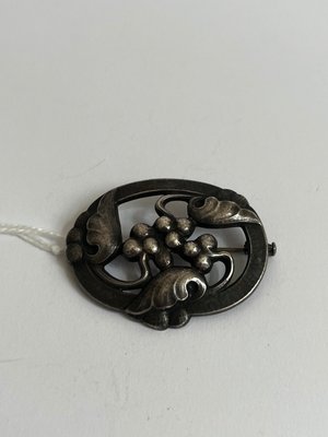 Georg Jensen broche nr 101 sølv