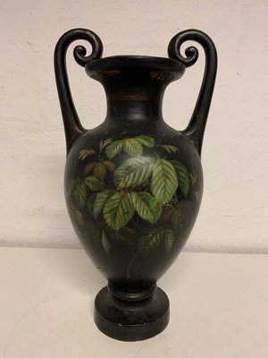 Amfora vase, støbejern