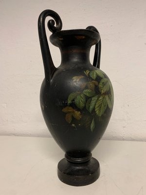 Amfora vase, støbejern