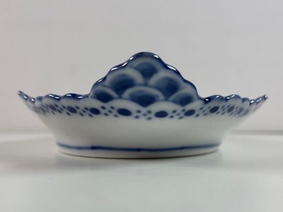 Royal Copenhagen Musselmalet Halvblonde ovalt assiet nr. 613
