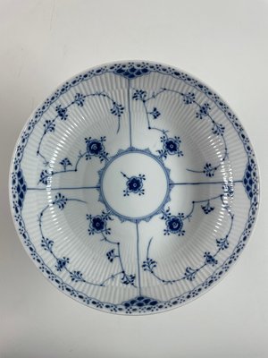 Royal Copenhagen Musselmalet Riflet Opsats Nr. 513/514
