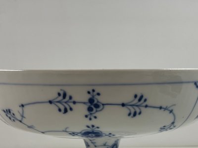 Royal Copenhagen Musselmalet Riflet Opsats Nr. 513/514