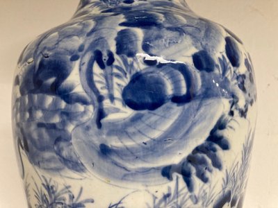 Vase, Fajance