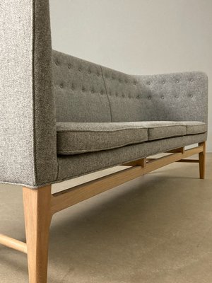 Arne Jacobsen 3 pers. sofa i grå uld
