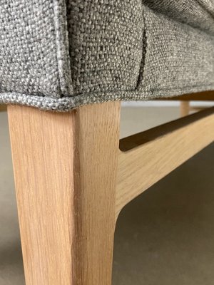 Arne Jacobsen 3 pers. sofa i grå uld
