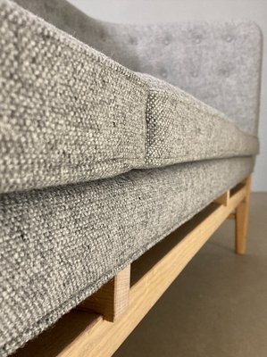 Arne Jacobsen 3 pers. sofa i grå uld